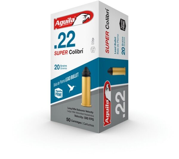 Best Aguila Ammunition Super Colibri .22 20-Grain Rimfire Ammunition - 50 Rounds