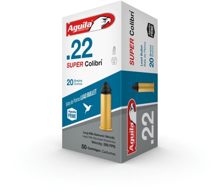 Best Aguila Ammunition Super Colibri .22 20-Grain Rimfire Ammunition - 50 Rounds