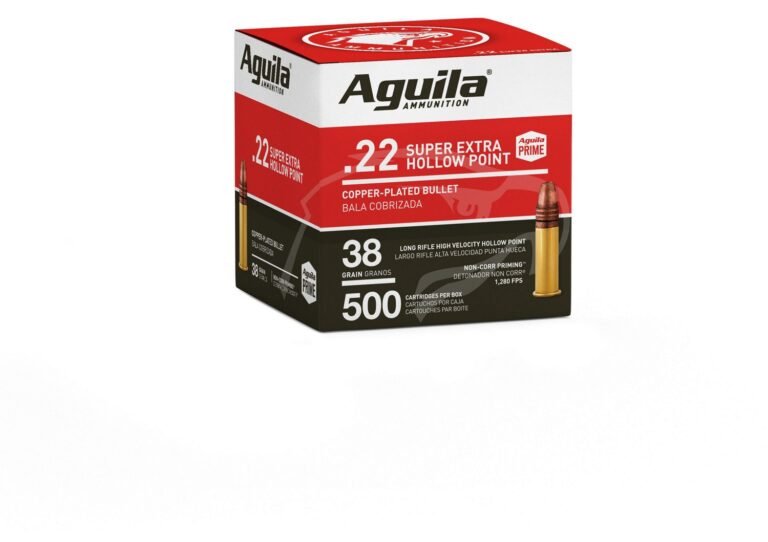 Best Aguila Ammunition Super Extra .22 LR 38-Grain Rimfire Ammunition - 500 Rounds