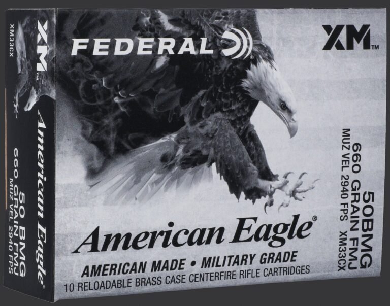 Best American Eagle .50 BMG 660-Gain Ammunition - 10 Rounds