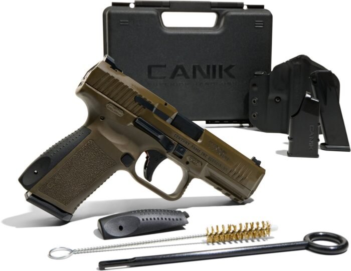 Canik TP9SF Elite Patriot Brown 9mm Pistol with sleek brown finish