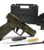 Canik TP9SF Patriot Brown 9mm Pistol with tactical accessories
