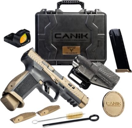Canik TTI Combat 9mm Pistol Bundle with optics-ready slide