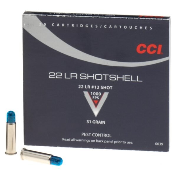 Best CCI® .22 LR 31-Grain Rimfire Handgun Shotshells - 20 Rounds