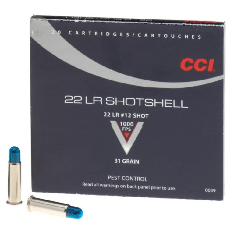 Best CCI® .22 LR 31-Grain Rimfire Handgun Shotshells - 20 Rounds