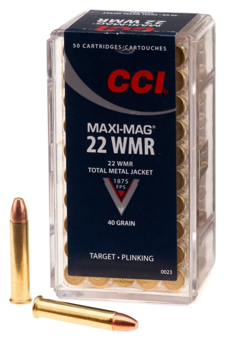 Best CCI .22 WMR Maxi Mag 40-Grain Rimfire Ammunition - 50 Rounds