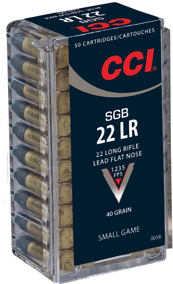 Best CCI® SGB .22 LR 40-Grain Rimfire Ammunition