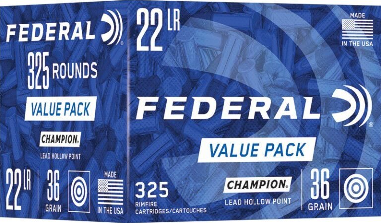 Best Federal Champion 22LR 325RD LHP