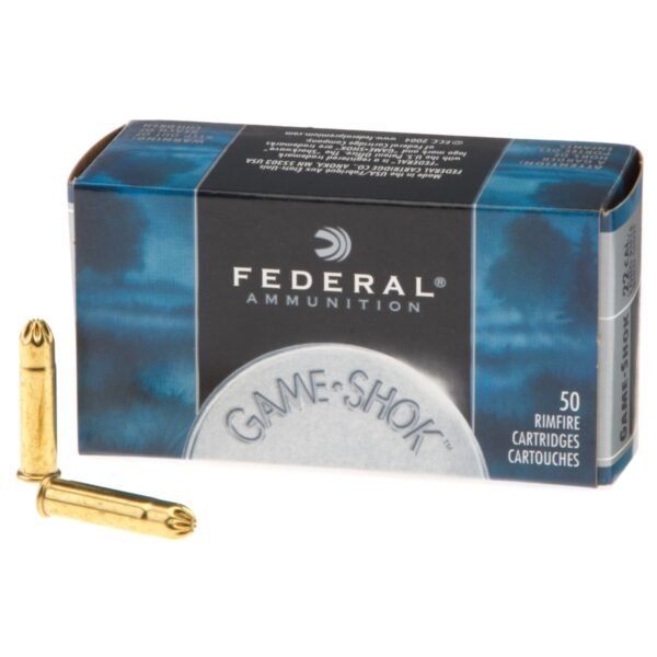 Best Federal Game-Shok No. 12 Lead Bird Shot .22 LR 25-Grain Rimfire Ammunition - 50 Rounds