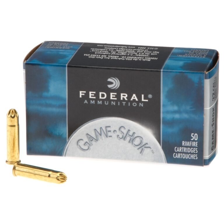 Best Federal Game-Shok No. 12 Lead Bird Shot .22 LR 25-Grain Rimfire Ammunition - 50 Rounds