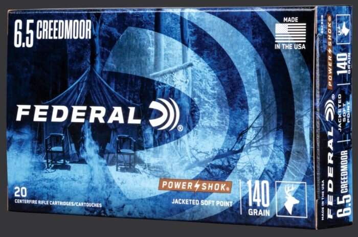 Best Federal Power-Shok 6.5 Creedmoor 140-Grain Ammunition