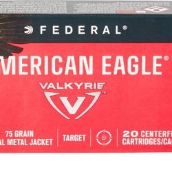 Best Federal Premium American Eagle .224 Valkyrie 75 Grain TMJ Rifle Ammunition - 20 Rounds