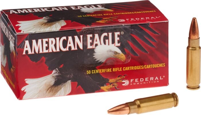 Best Federal Premium American Eagle 5.7 x 28mm 40-Grain Centerfire Rifle Ammunition - 50 Rounds