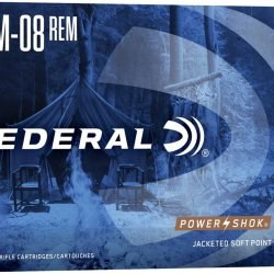 High-Performance 7mm-08 Rem Federal Power-Shok Ammo Ideal for Medium Game