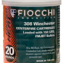 Fiocchi 150-Grain Full Metal Jacket Boat Tail Centerfire Rifle Ammunition cabinet