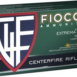 Fiocchi .22 - 250 Remington 55-Grain V-Max Centerfire Rifle Ammunition with powerful performance