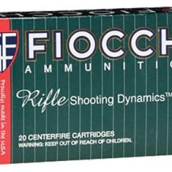 Fiocchi .308 Winchester/7.62 NATO 165-Grain Boat-Tail Soft Point Centerfire Rifle Ammunition