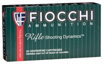 Fiocchi .308 Winchester/7.62 NATO 165-Grain Boat-Tail Soft Point Centerfire Rifle Ammunition