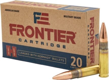 Frontier .300 Blackout 125-Grain FMJ Rifle Ammunition - 20 Rounds built to high manufacturing standards