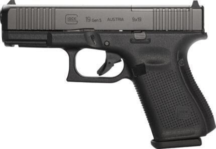 GLOCK 19 - G19 Gen5 Compact MOS AUT 9mm Centerfire Pistol with modular optic system