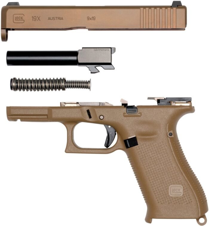GLOCK 19 - G19X Gen5 NS 9mm Compact 17-Round Pistol