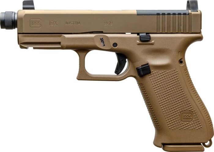 GLOCK 19x MOS 9mm Luger Double-Action Pistol
