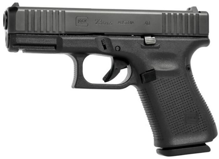 GLOCK 23 - G23 GEN5 Semiautomatic .40 S&W Centerfire Pistol with enhanced ergonomics