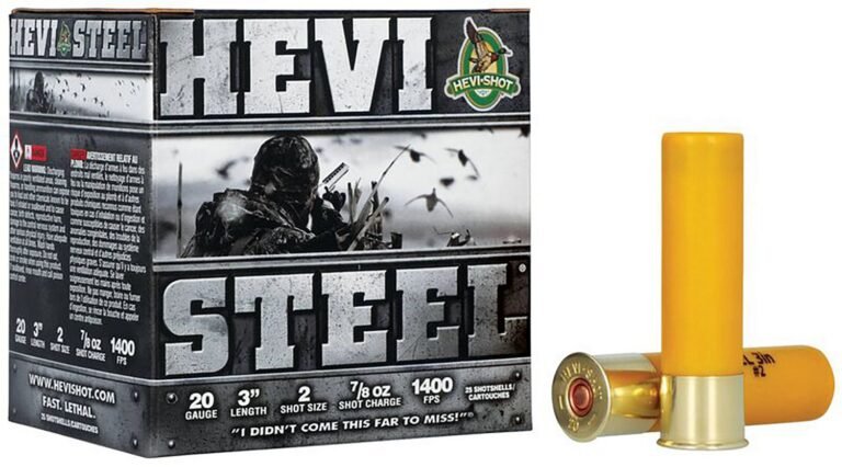 HEVI-Shot HEVI-Steel 20 Gauge Shotshells box