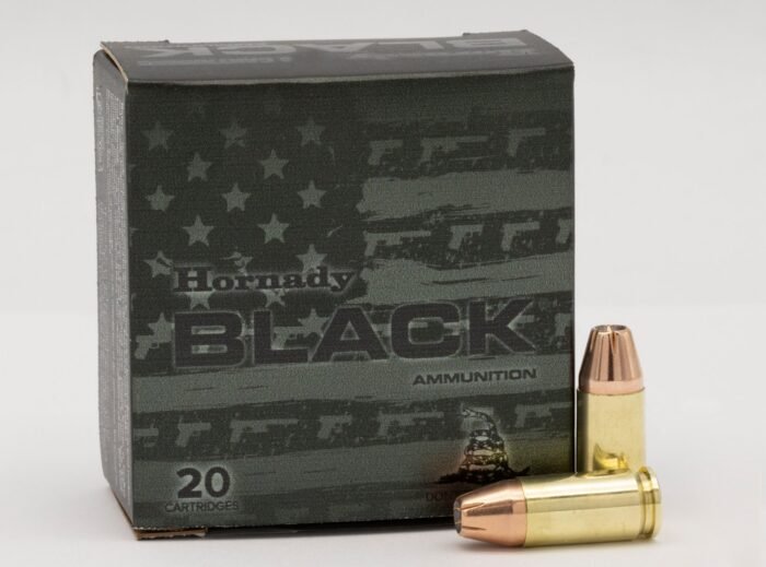 Hornady Black Handgun Ammunition - 20 Rounds