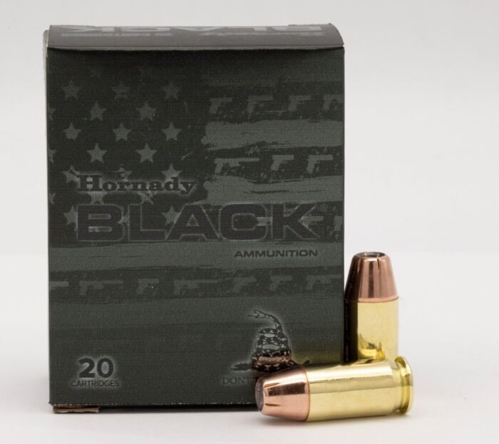 Hornady Black Handgun Ammunition - 20 Rounds