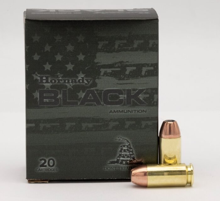 Hornady Black Handgun Ammunition - 20 Rounds