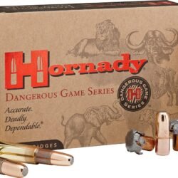 Hornady Dangerous Game 375 H&H Magnum 300-Grain Rifle Ammunition - 20 Rounds