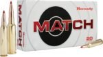 Hornady ELD Match 6.5 Creedmoor 147-Grain Rifle Ammunition - 20 Rounds