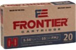 Hornady Frontier 5.56 NATO 55-Grain Centerfire Rifle Ammunition - 20 Rounds