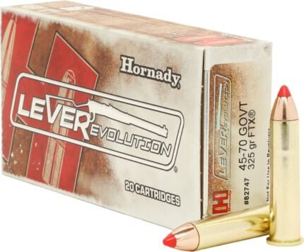 Hornady FTX LEVERevolution .45-70 Government 325-Grain Rifle Ammunition - 20 Rounds