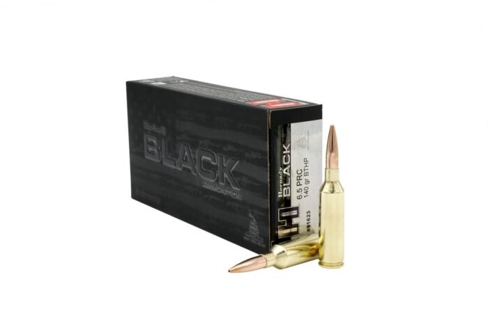 Hornady Match Black 6.5 PRC 140-Grain Ammunition - 20 Rounds