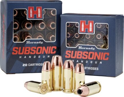 Hornady Subsonic Pistol Ammunition - 25 Rounds