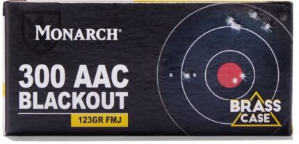 Monarch .300AAC Blackout 123-Grain Ammunition - 50 Rounds