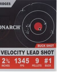 Monarch High Velocity 20 Gauge Buck Shotshells - 25 Rounds