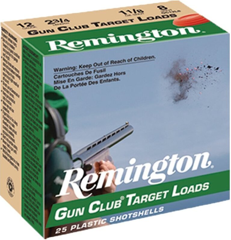 Remington Gun Club Target Load 12 Gauge 8 Shotshells