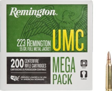 Remington UMC .223 Remington 55-Grain Centerfire Rifle Ammunition