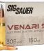SIG SAUER Venari .308 Winchester 150-Grain Soft Point Ammunition - 20 Rounds