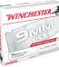 Winchester 9mm 115-Grain FMJ Centerfire Pistol Ammunition - 200 Rounds