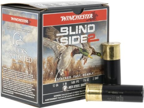 Winchester Blind Side 2 Waterfowl 12 Gauge Shotshells - 25 Rounds