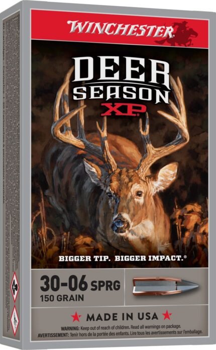 Winchester Deer Season XP .30-06 Springfield 150-Grain Rifle Ammunition - 20 Rounds