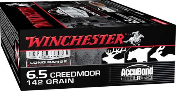 Winchester Expedition Big Game Long Range 6.5 Creedmoor 142-Grain Centerfire Rifle Ammunition