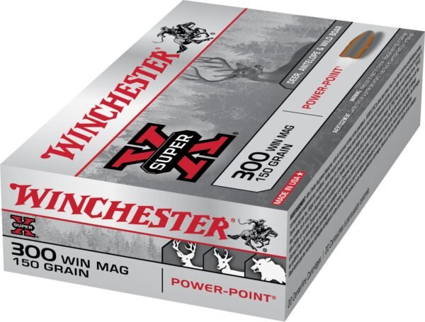 Winchester Magnum Super-X 300 Caliber 150-Grain Power-Point