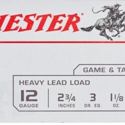 Winchester Western Target and Field Load 12 Gauge 8 Shotshells - 100 Rounds