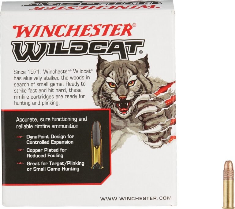 Winchester Wildcat .22 LR 40-Grain Rimfire Ammunition - 500 Rounds