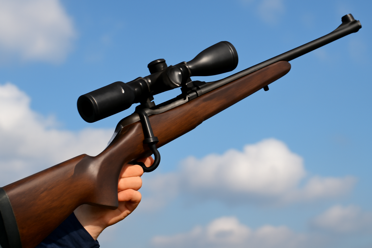 Bolt-action rifle, a most popular type of a rifle